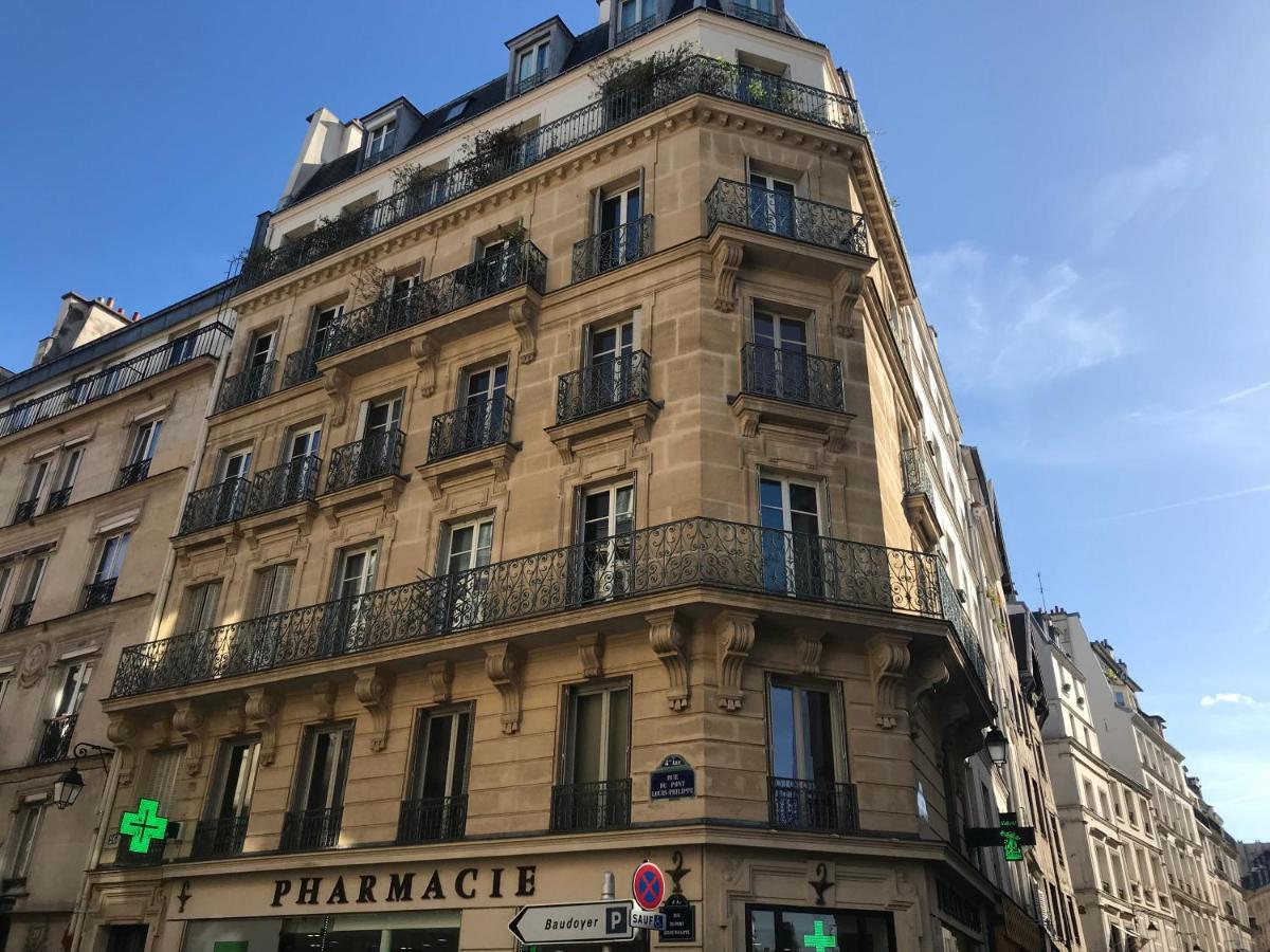 Paris Rivoli Notre Dame Chambre D'Hotes Studio Private Exterior photo